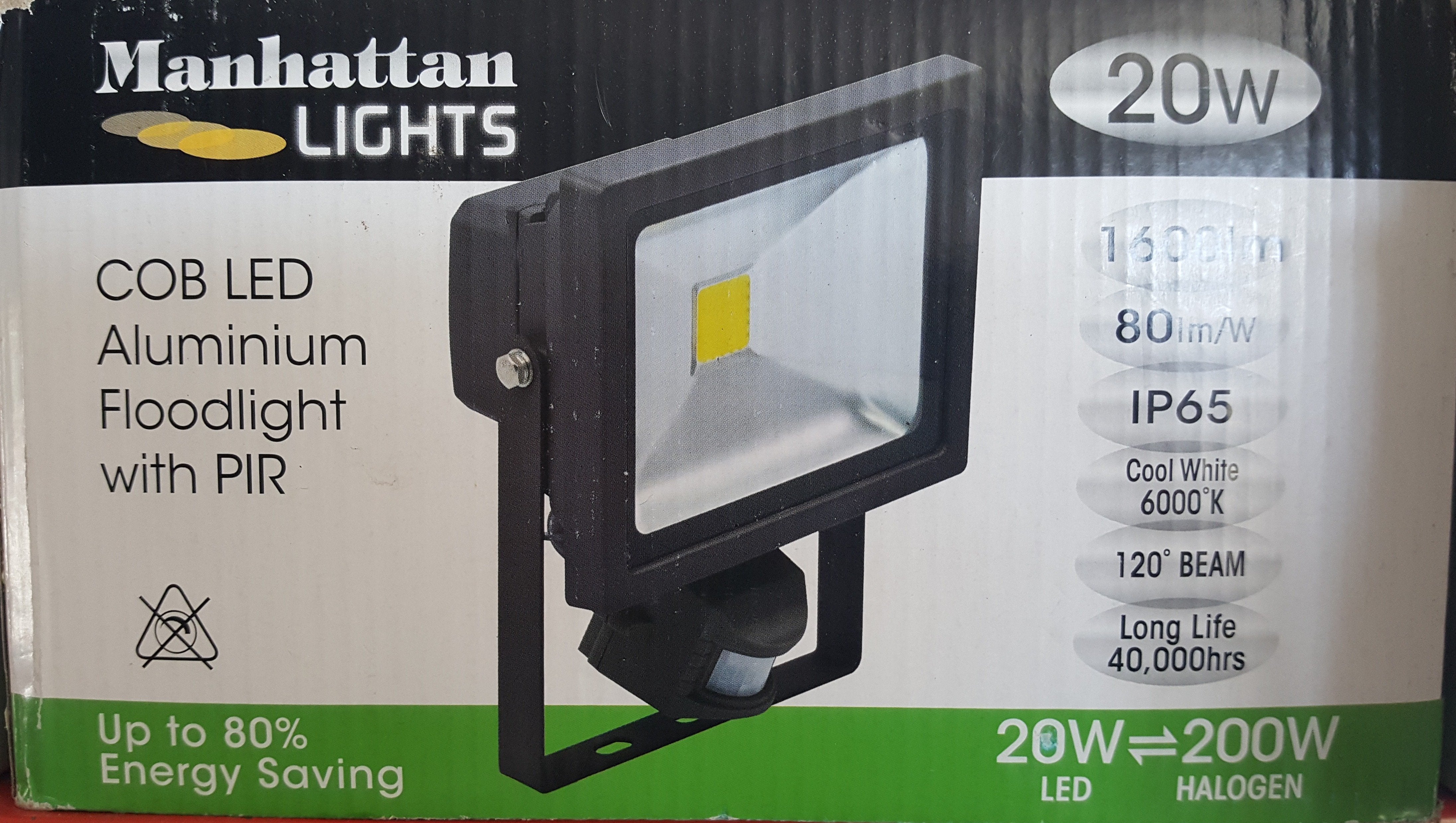 20 watt pir led floodlight new arrivals