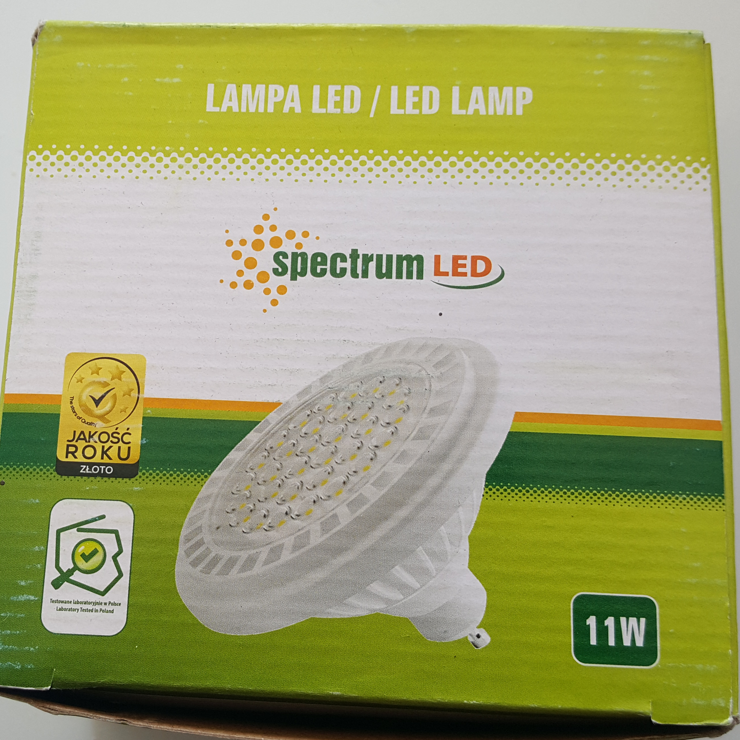 LED GU10 11W Warm White Large 110mm X 74mm - Beachcomber Lighting