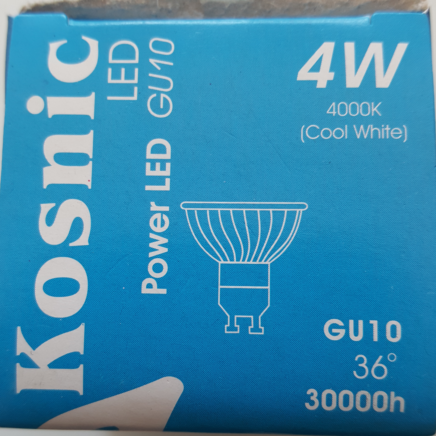 Kosnic GU10 LED 4W Cool White NON - Dimmable - Beachcomber Lighting